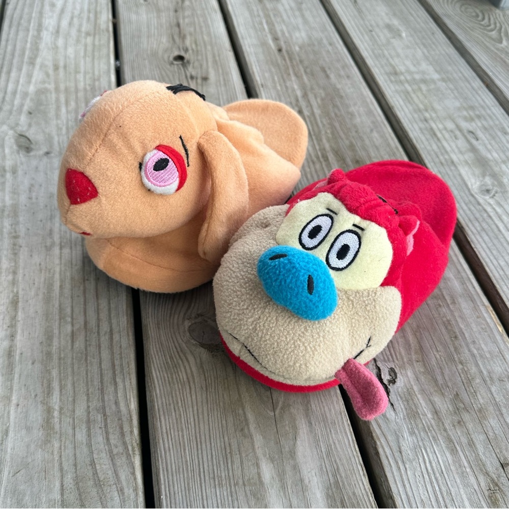 Ren & Stimpy Plush Slippers